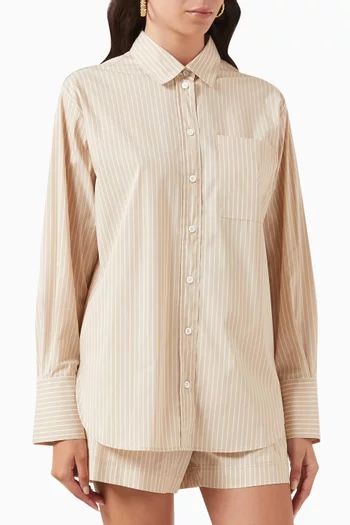 Oversized Shirt in Cotton