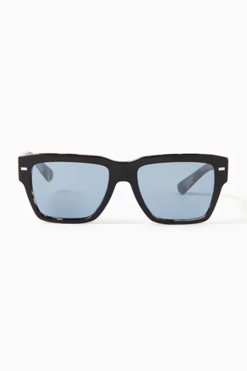 Square Sunglasses in Acetate