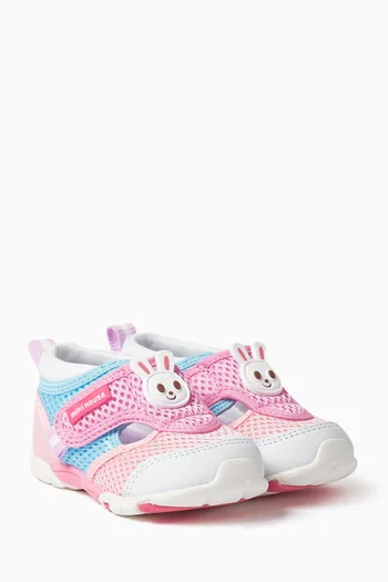 Bear Velcro Sneakers in Mesh