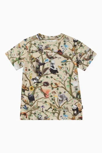 Ralphie Printed T-shirt in Cotton-jersey