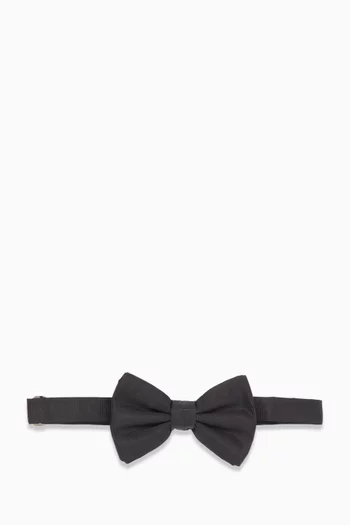 Grosgrain Bow Tie in Silk