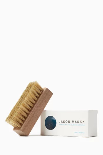 Premium Cleaning Brush in Walnut Wood