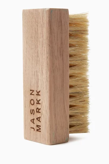 Premium Cleaning Brush in Walnut Wood
