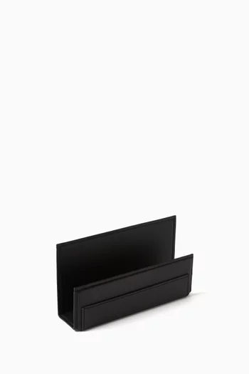 Brennan Letter Rack in Leather