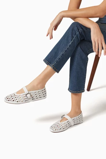 Vienne Ballet Flats in Lambskin