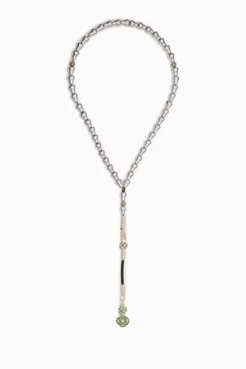 مسبحة كبيرة خرز ألومنيوم