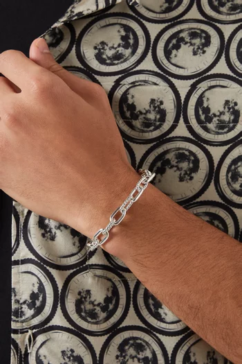 DY Madison Link Bracelet in Sterling Silver
