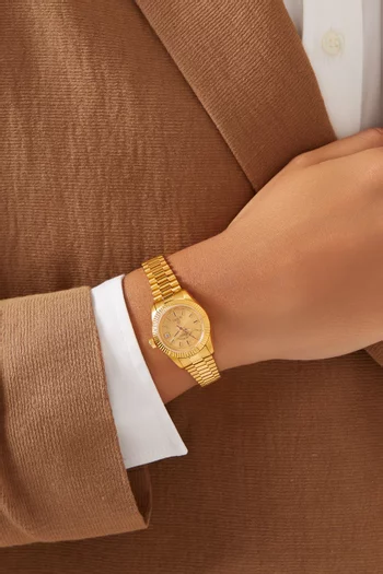 ساعة ذا كلاسيكس أوتوماتيكية ستانلس ستيل، 26.5 مم