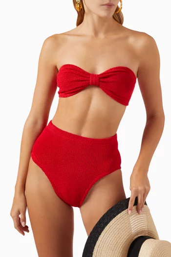 Ruby Bandeau Bikini Set