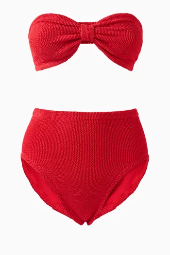 Ruby Bandeau Bikini Set