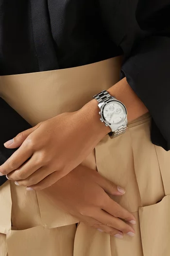 ساعة ران واي كرونوغراف ستانلس ستيل، 38 مم