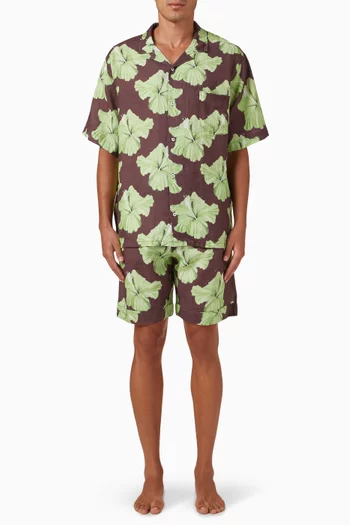 Cuban Pyjama Set in Linen
