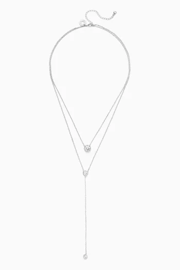 قلادة بطبقات وحلي دائرية نحاس