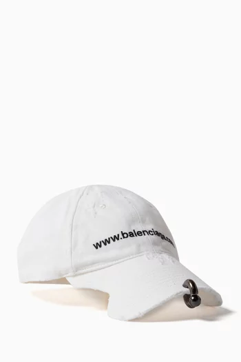 Bal.com Front Piercing Cap in Cotton Drill