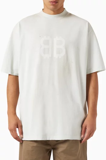 Crypto T-shirt in Vintage Jersey