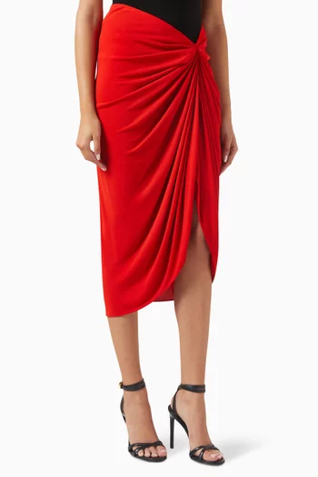 Sarong Skirt in Jersey
