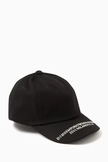 EA Embroidered Baseball Hat in Gabardine
