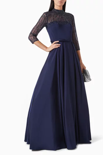 Bead Embellished Gown