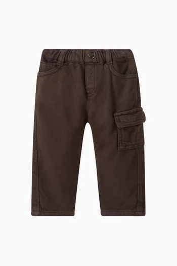 Five-pocket Cargo Pants in Denim