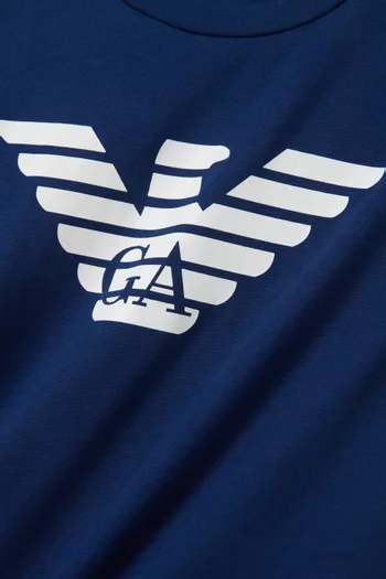 Logo-print T-shirt in Cotton