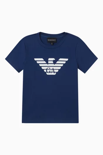Logo-print T-shirt in Cotton