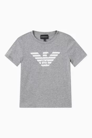 Logo-print T-shirt in Cotton