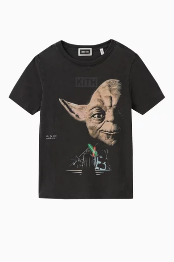 x Star Wars™ Yoda Vintage T-shirt in Cotton-jersey