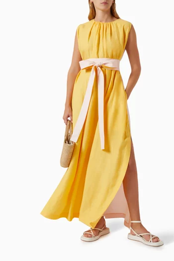 Bonifacio Maxi Dress in Viscose-blend