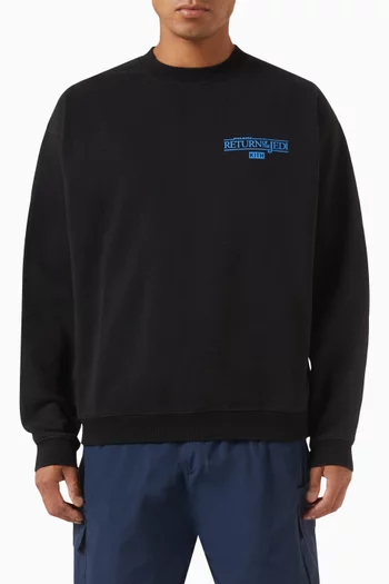 x Star Wars ROTJ Logo Sweatshirt in Cotton