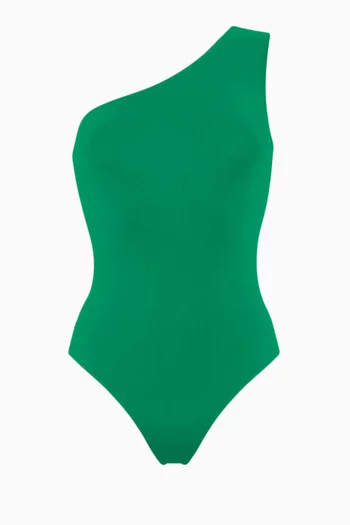 لباس سباحة إفيجي قطعة واحدة بكتف مكشوف