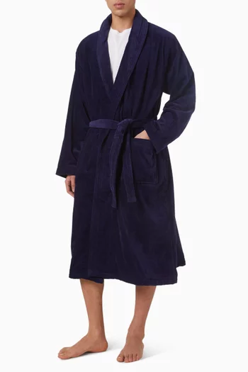 Triton Bathrobe in Cotton Terry