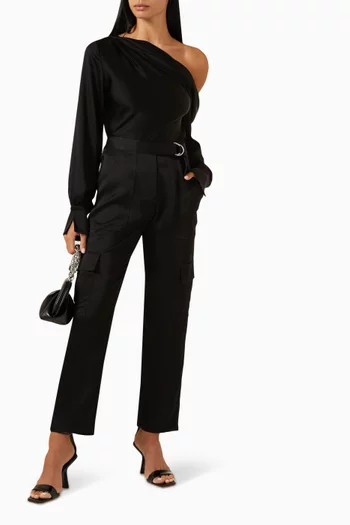 Carolina Utility Pants in Satin