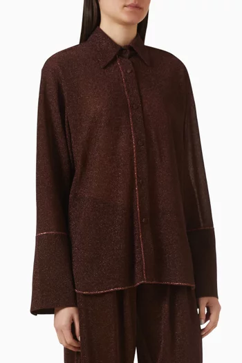 Lumiere Shirt in Metallic Lurex