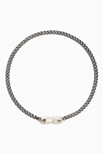Annex Cuban Chain Bracelet I in Sterling Silver