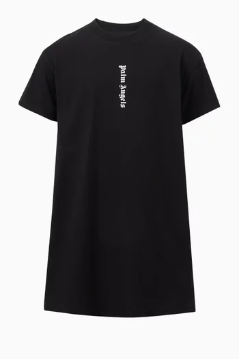 Overlogo T-shirt Dress in Cotton