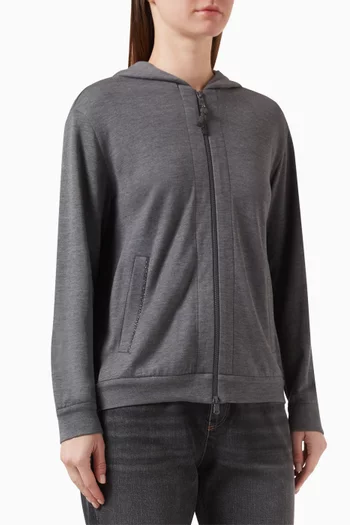 Hoodie in Cotton-blend