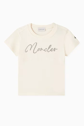 Logo Graphic T-shirt in Cotton
