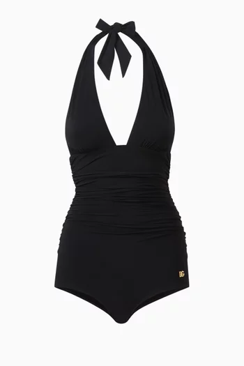 Halterneck One-piece Swimsuit