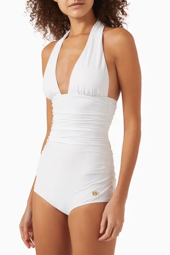 Halterneck One-piece Swimsuit