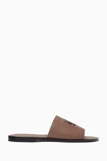 Formale Slides in Nappa Leather
