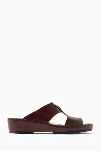 Formal Sandals in Nappa Leather