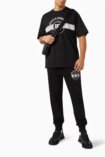 DG Logo-print Sweatpants in Cotton-jersey