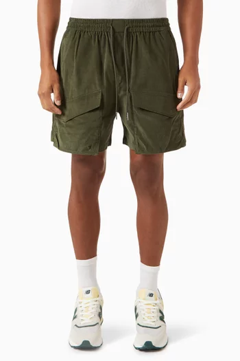 Summer Boreum Cargo Shorts in Micro Cord