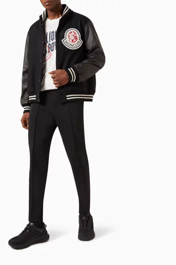 Durnan Bomber Jacket in Melton Wool