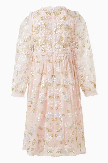 Lena Embellished Dress in Tulle