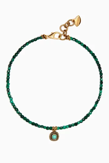 Sylvie Choker Necklace in Gold-plated Brass