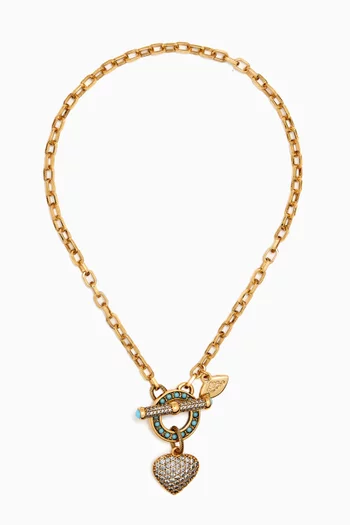 Ramon Necklace in Gold-plated Brass