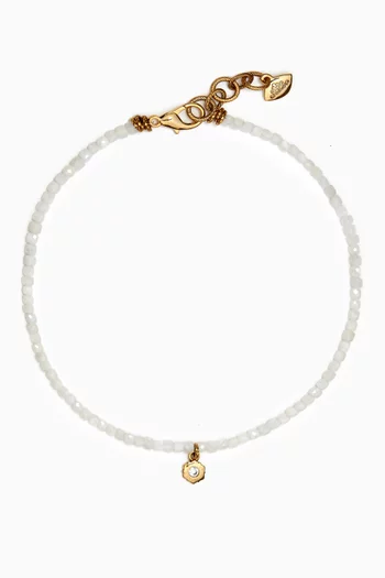 Berenice Choker Necklace in Gold-plated Brass
