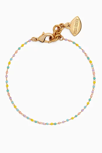 Delecter Anklet in Gold-plated Brass