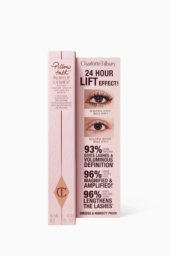 Super Black Pillow Talk Push Up Lashes! Mascara, 10ml